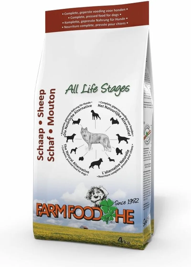 High Energy - Schaap - Hondenvoer - 4 kg de Farm Food – photo produit