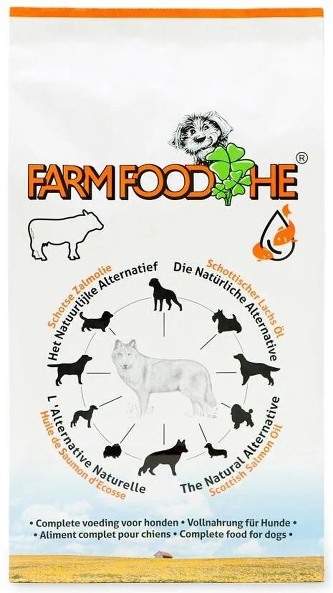High Energy - Schotse Zalmolie - Hondenvoer - 2 kg de Farm Food – photo produit