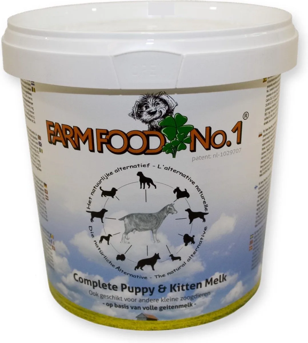 No. 1 Puppymelk 500 gr de Farm Food – photo produit