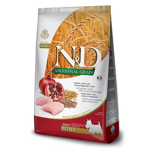 Ancestral Mini Kippenvoer Voor Honden 2.5kg