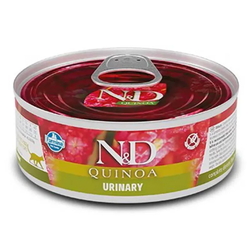 N&d Cat Quinoa Urinary Pâtée Pour Chats Adultes 70g de Farmina – photo produit