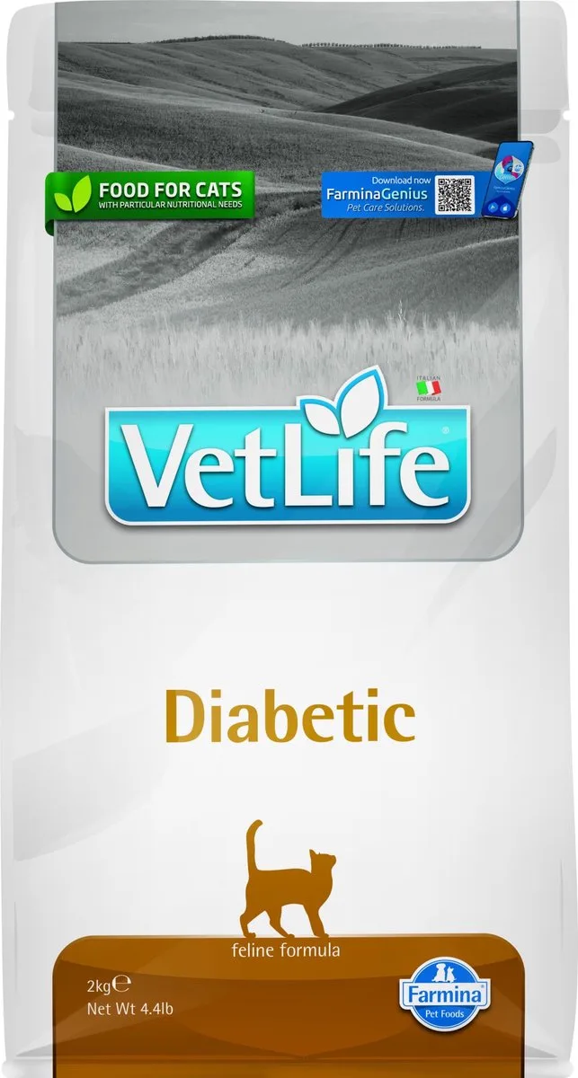 Diabetic - Kattenvoer - 2 kg by Farmina – product photo