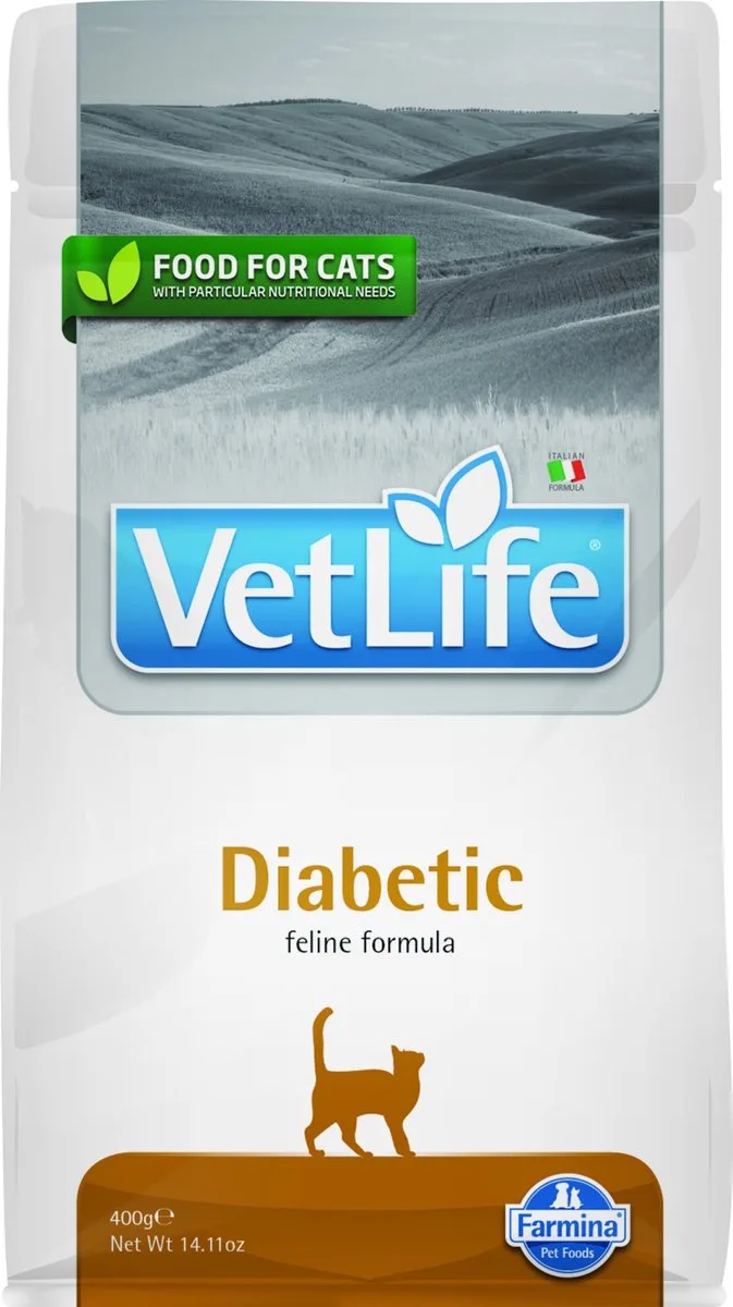 Diabetic - Kattenvoer - 400 g by Farmina – product photo
