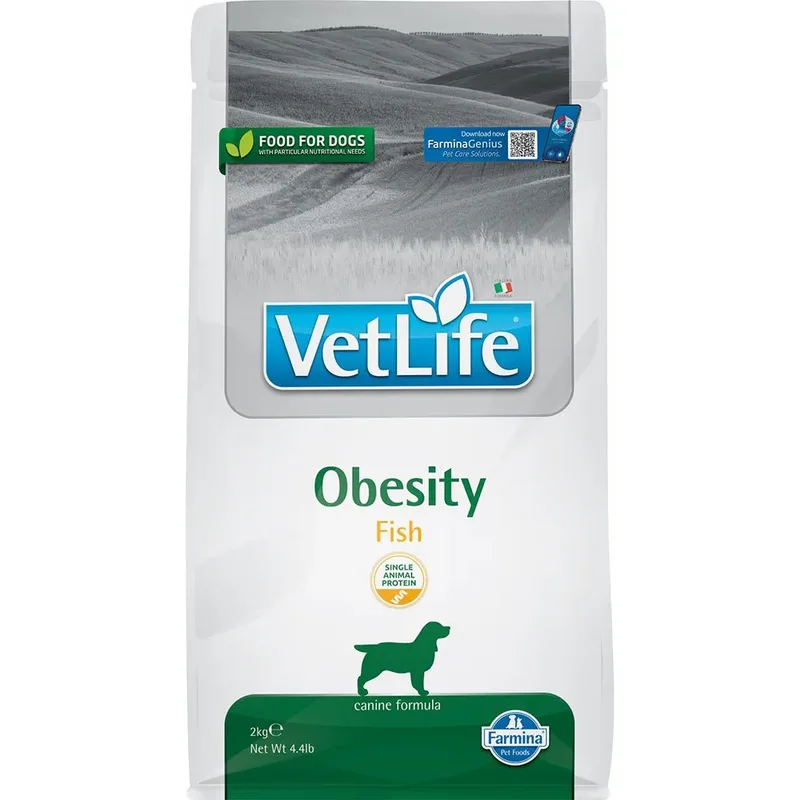 Dierenarts Leven Natuurlijke Obesitas Vis Volwassen Kattenvoer 2kg de Farmina – photo produit