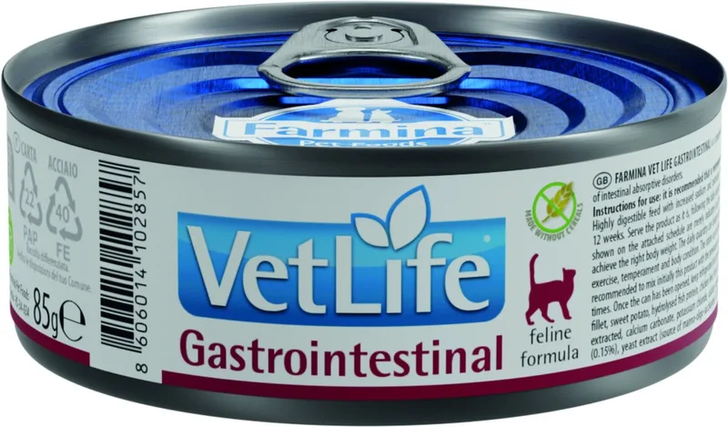 Gastrointestinal Kattenvoer - Blik - 12 x 85 g von Farmina – Produktfoto