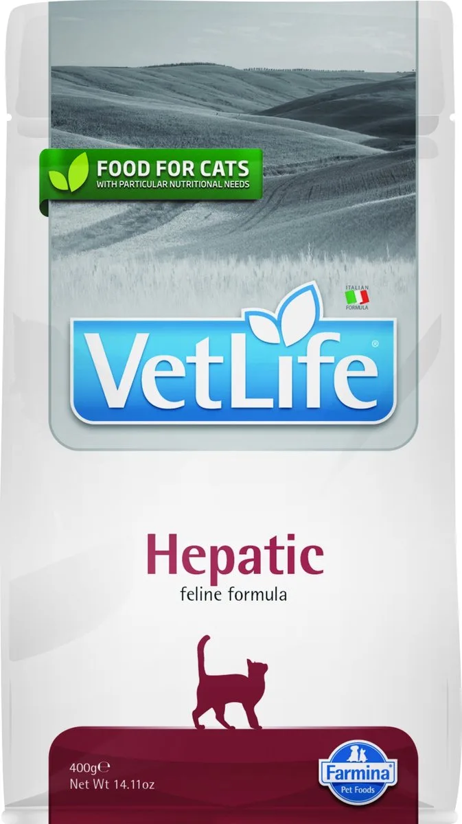 kattenvoeding Hepatic 400 gr. by Farmina – product photo