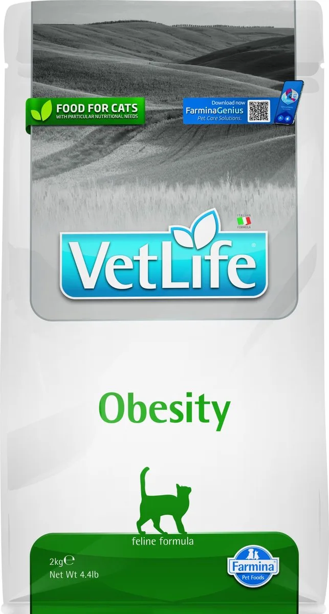 kattenvoeding Obesity 2 kg by Farmina – product photo