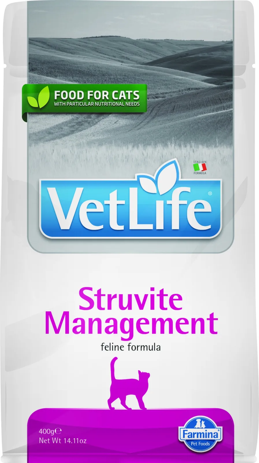 kattenvoeding Struvite Management 400 gr. fra Farmina – produktbillede