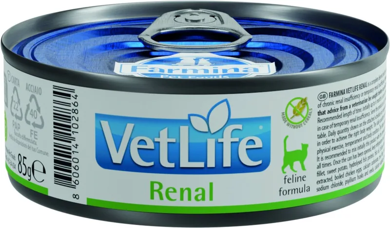 Kattenvoer Farmina Vet Life Diet Renal Kip Aardappelen 85 g von Farmina – Produktfoto