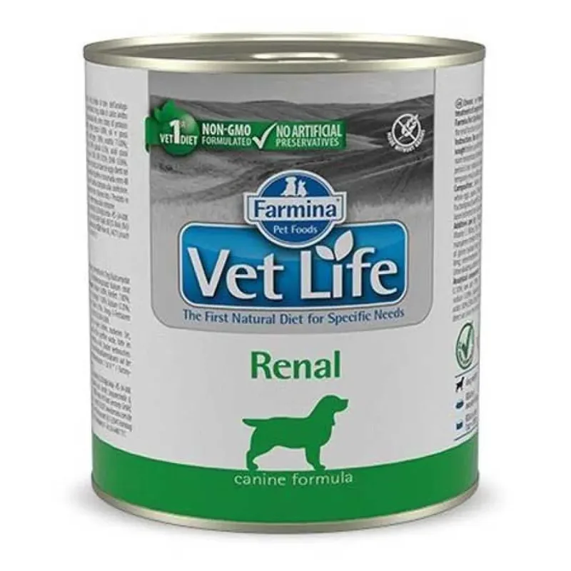 Nourriture Humide Pour Chiens Vet Life Canine Renal 300g de Farmina – photo produit