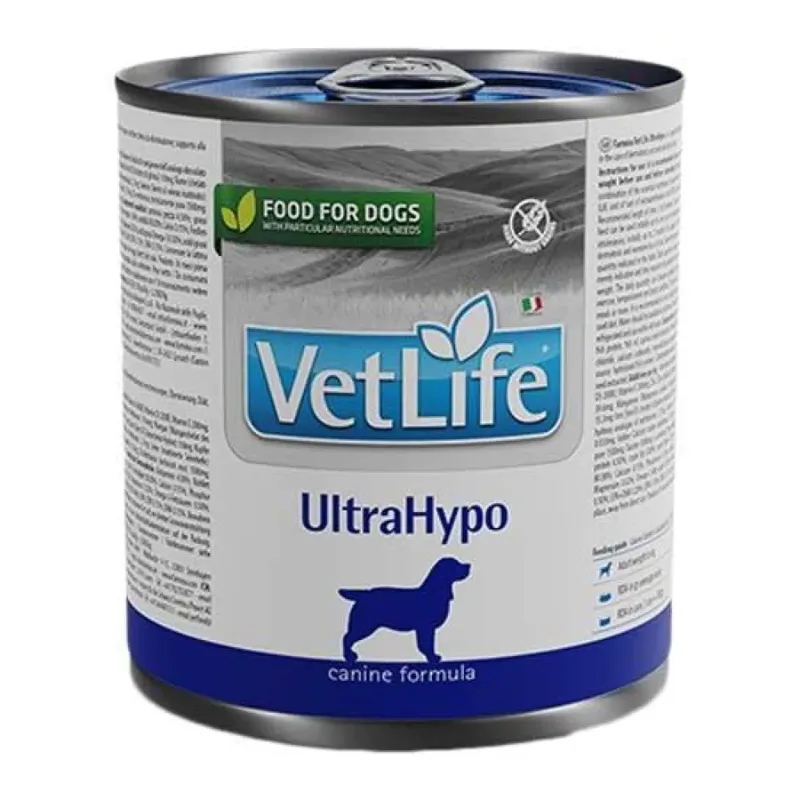 Nassfutter Für Hunde Vet Life Ultrahypo 300g von Farmina – Produktfoto