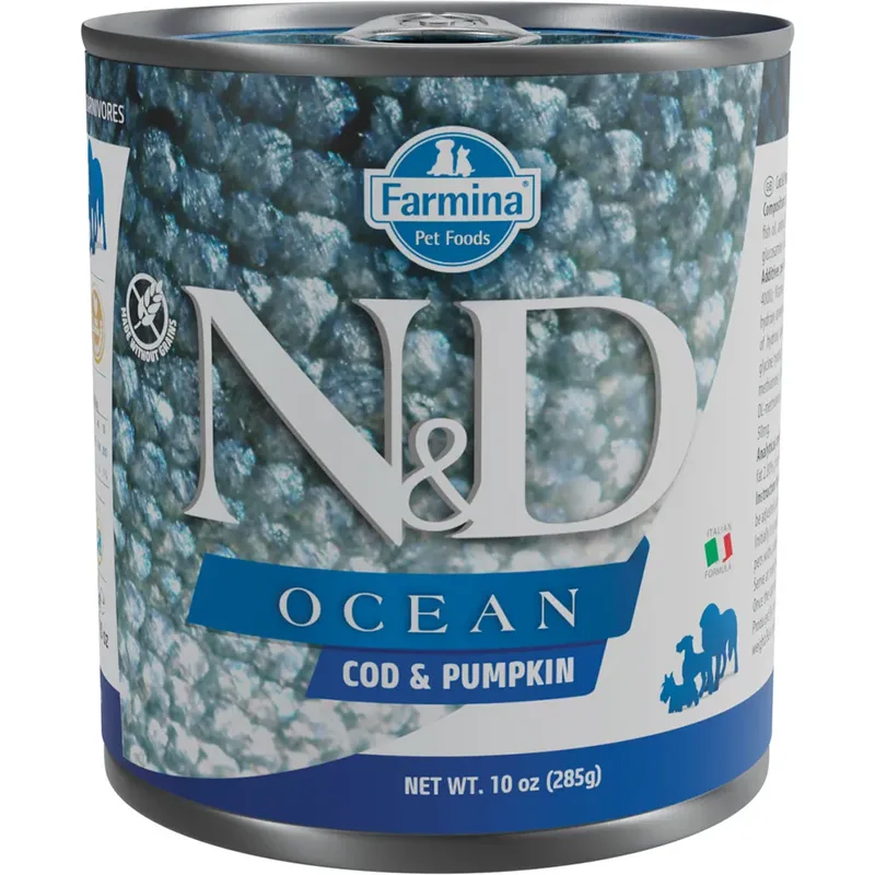 Ocean Cod And Pumkin Hondenvoer 285g fra Farmina – produktbillede
