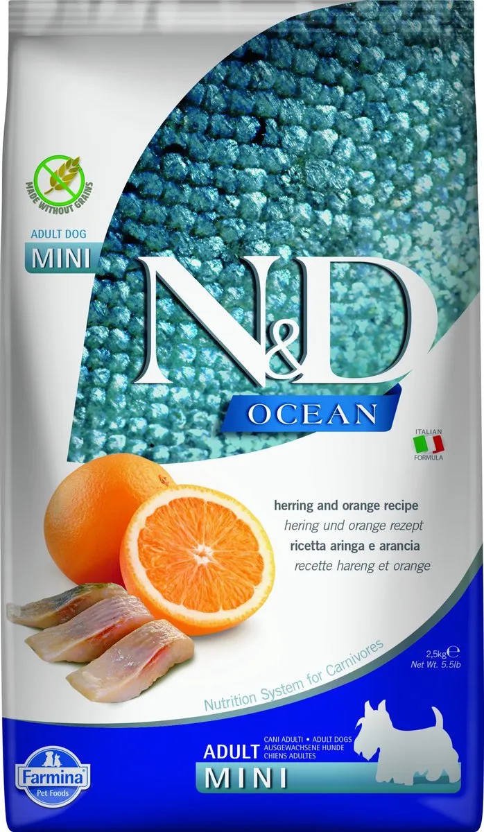 Ocean hondenvoeding Haring small breed 2,5 kg von Farmina – Produktfoto