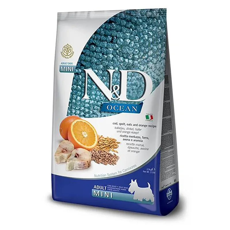 Ocean Low Gain Mini Cod Hondenvoer 2.5kg by Farmina – product photo