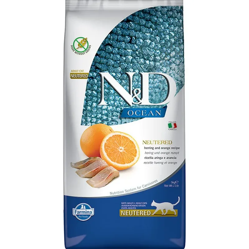 Ocean Neutered 5kg Kattenvoer by Farmina – product photo