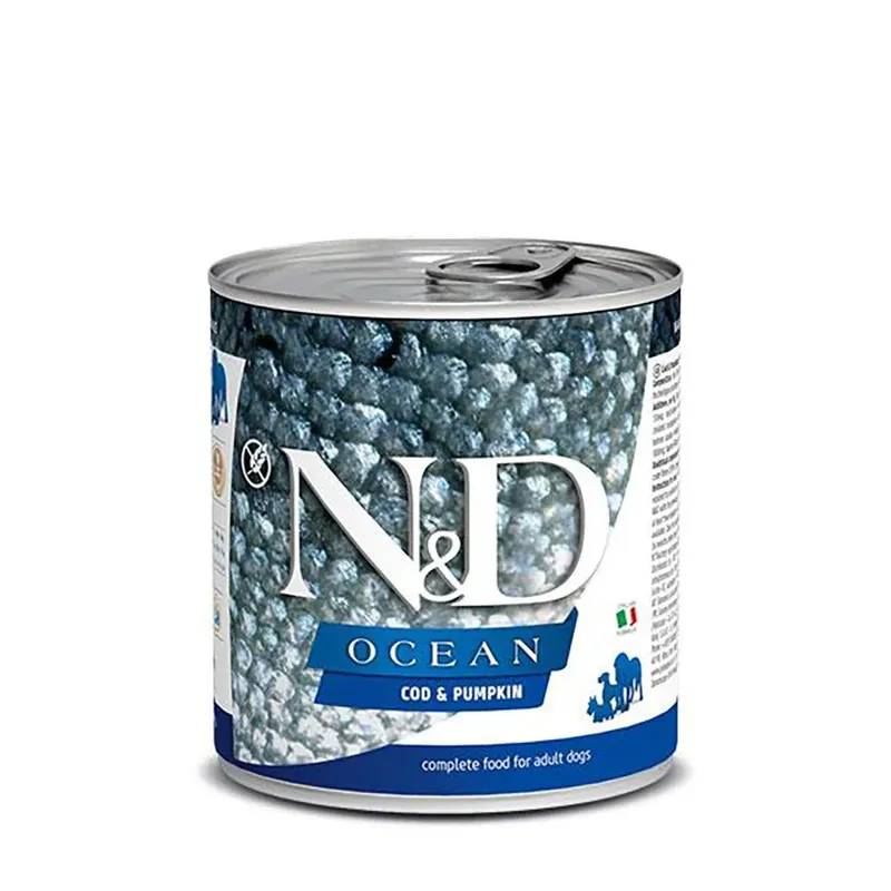 Ocean Pumpkin Kabeljauw Box 6x285g Hondenvoer by Farmina – product photo
