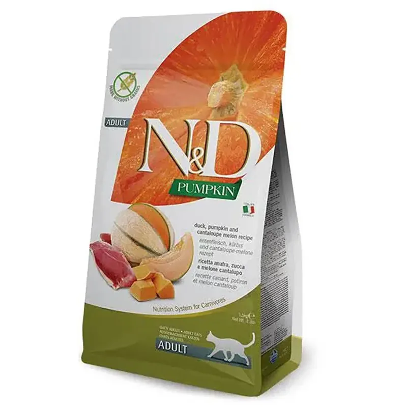 Pompoen Eend Kattenvoer 5kg by Farmina – product photo