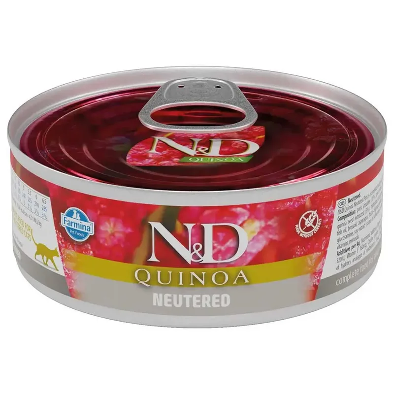 Pompoen Gecastreerd Kattenvoer Met Quinoa 80g 24 Eenheden by Farmina – product photo