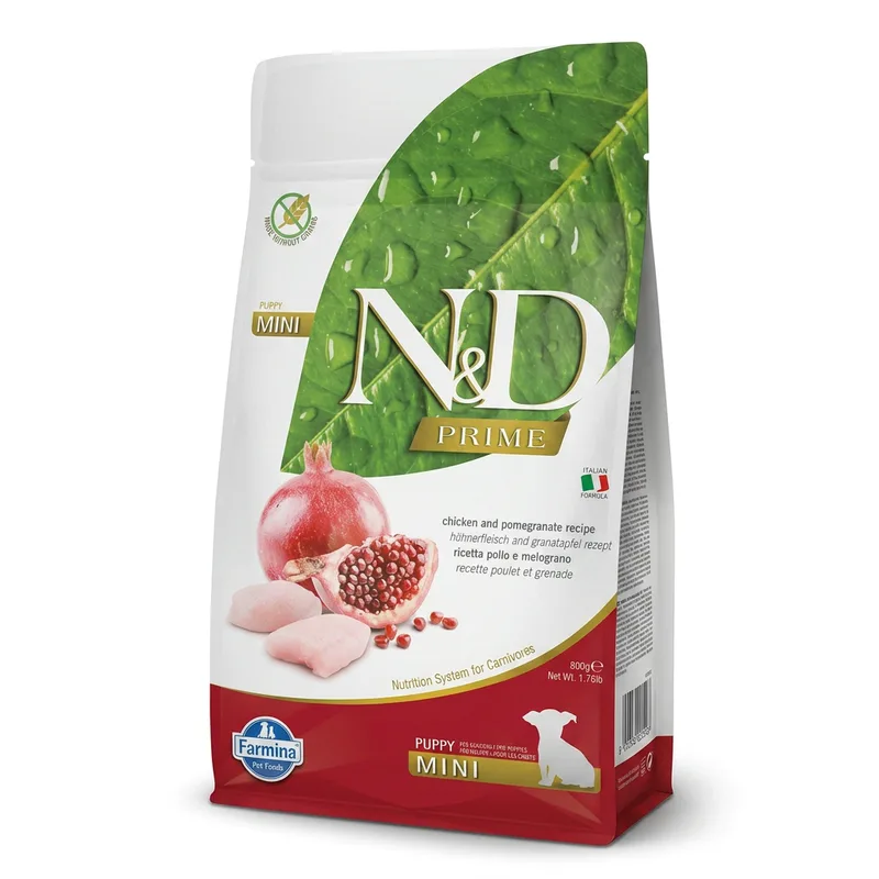 Premium Kip Puppy/Kleine Rassen Hondenvoer 800 g van Farmina – productfoto