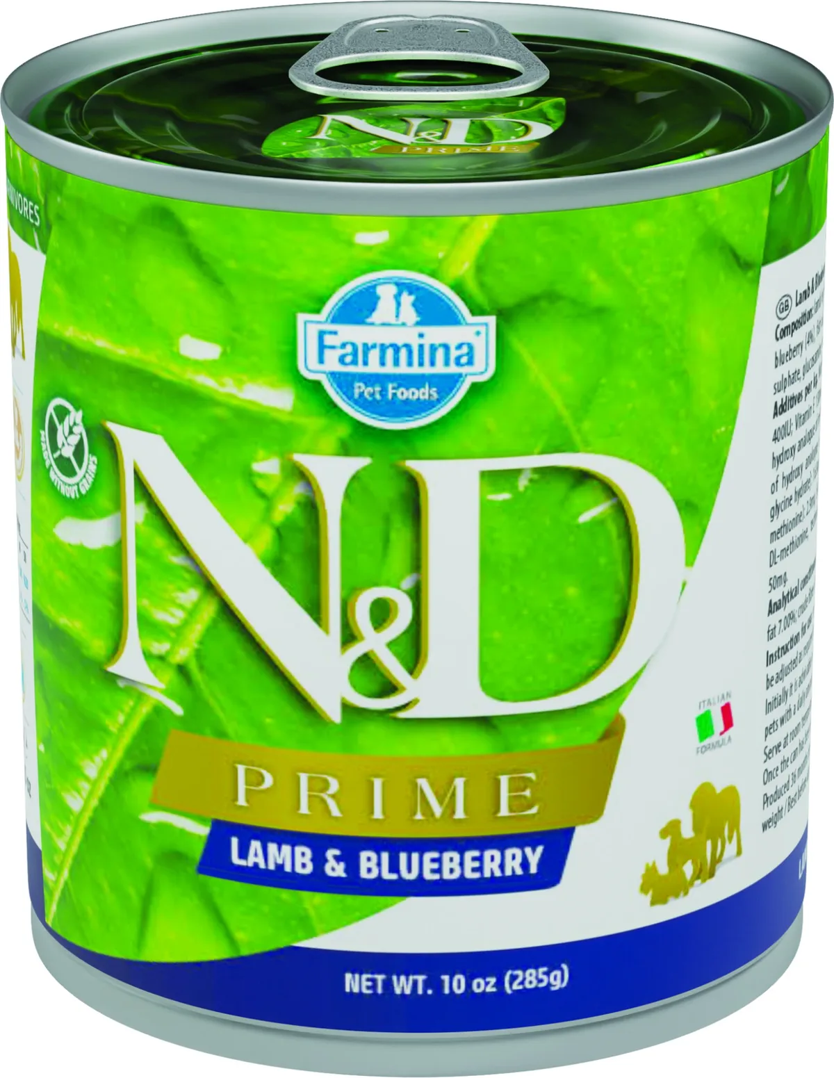 Prime natvoeding voor de hond Lam 285 gr. - per 6 stuks de Farmina – photo produit