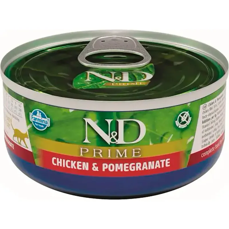 Pâtée Pour Chat Au Poulet 24x70g N&d Prime de Farmina – photo produit