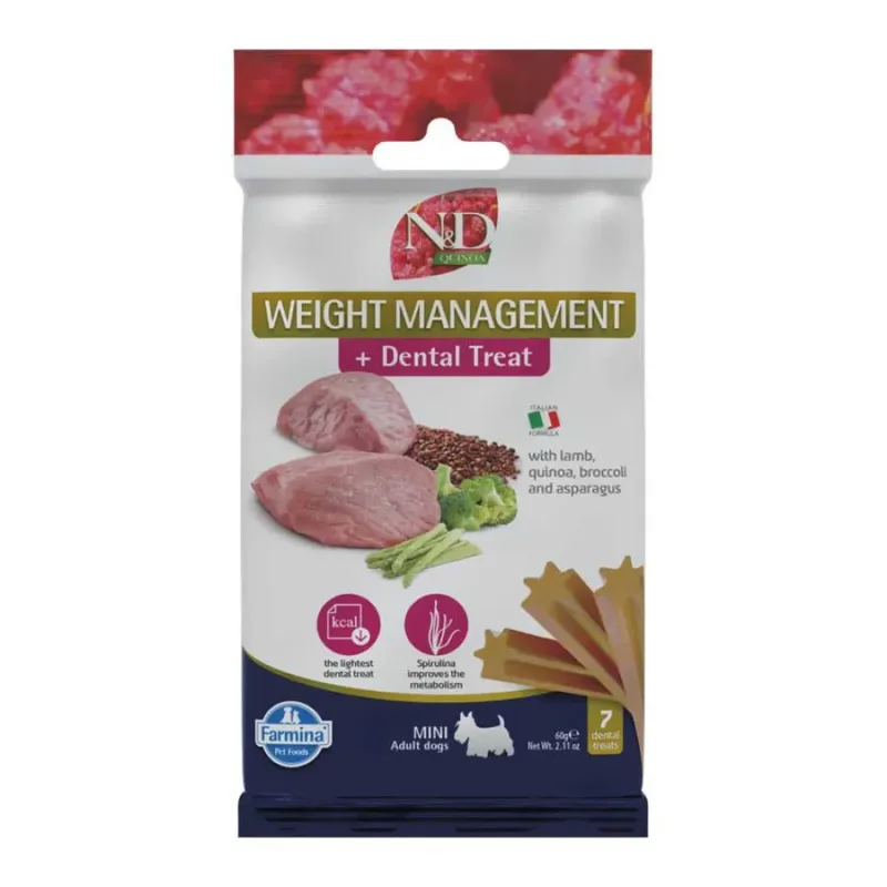Quinoa Lam Gewichtsbeheersing Mini Hondensnack by Farmina – product photo
