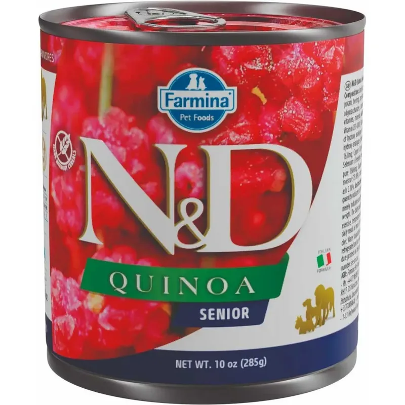 Quinoa Senior Nat Hondenvoer 6x285g de Farmina – photo produit