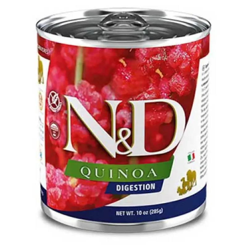 Quinoa Spijsvertering Lam 6x285g Hondenvoer de Farmina – photo produit