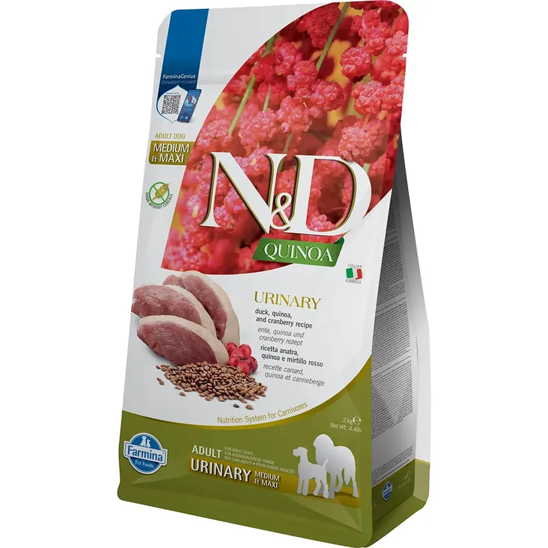 Quinoa Urinary Med Maxi 2kg Hondenvoer by Farmina – product photo