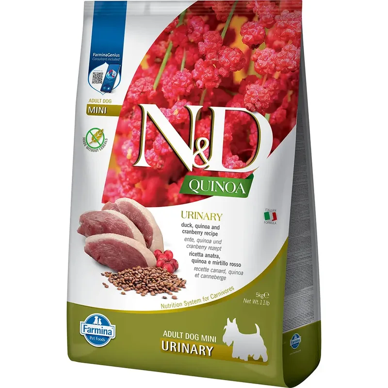 Nourriture Humide Pour Chiens N&d Quinoa Urinary Mini 5kg de Farmina – photo produit