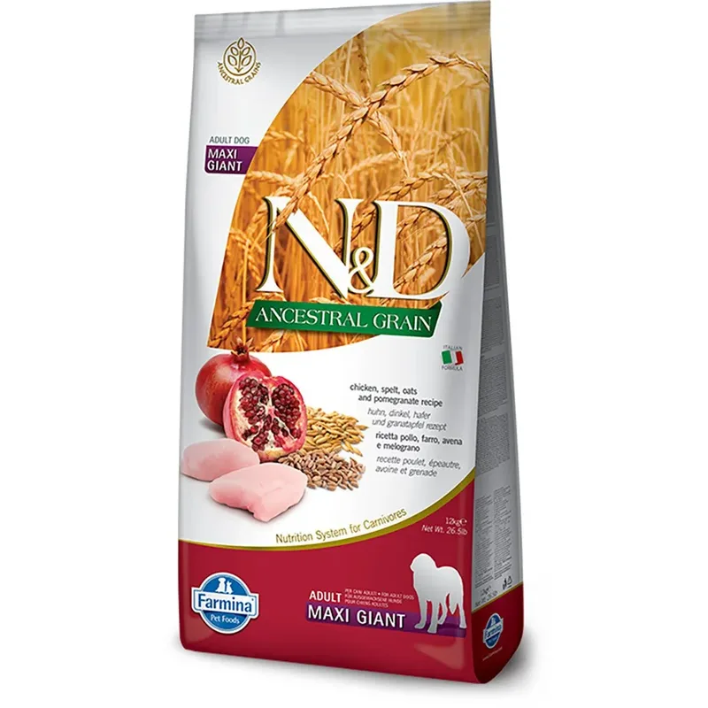 Voorouderlijke Reuzenkip Hondenvoer 12kg von Farmina – Produktfoto