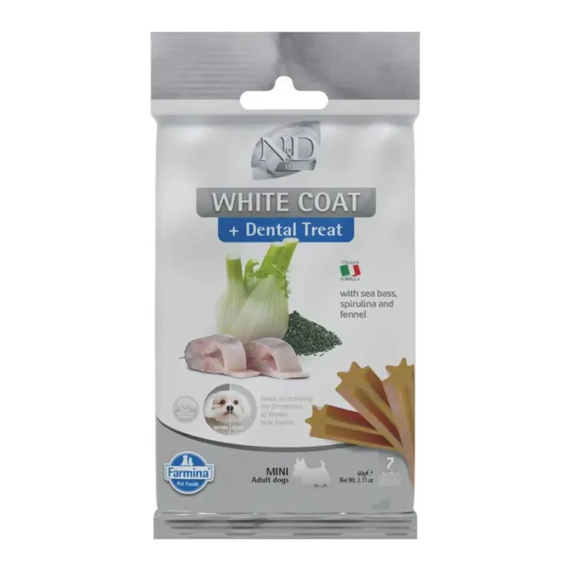 Witte Vacht Mini Hondensnack by Farmina – product photo