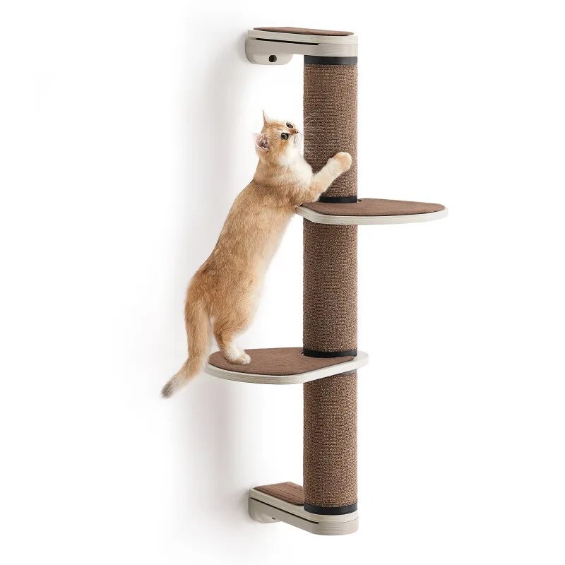 Clickat Kletterwand Kratzsäule 101cm Wand von Feandrea in Regular – Produktfoto