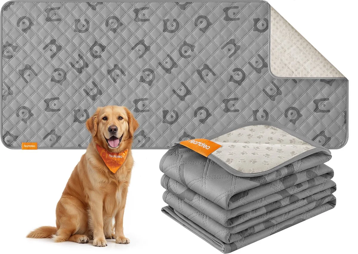 Hondendeken - Waterdichte Hondendeken - Autoschondeken voor Huisdieren - Wasbaar & Antislip van Feandrea in Taupegrijs – productfoto