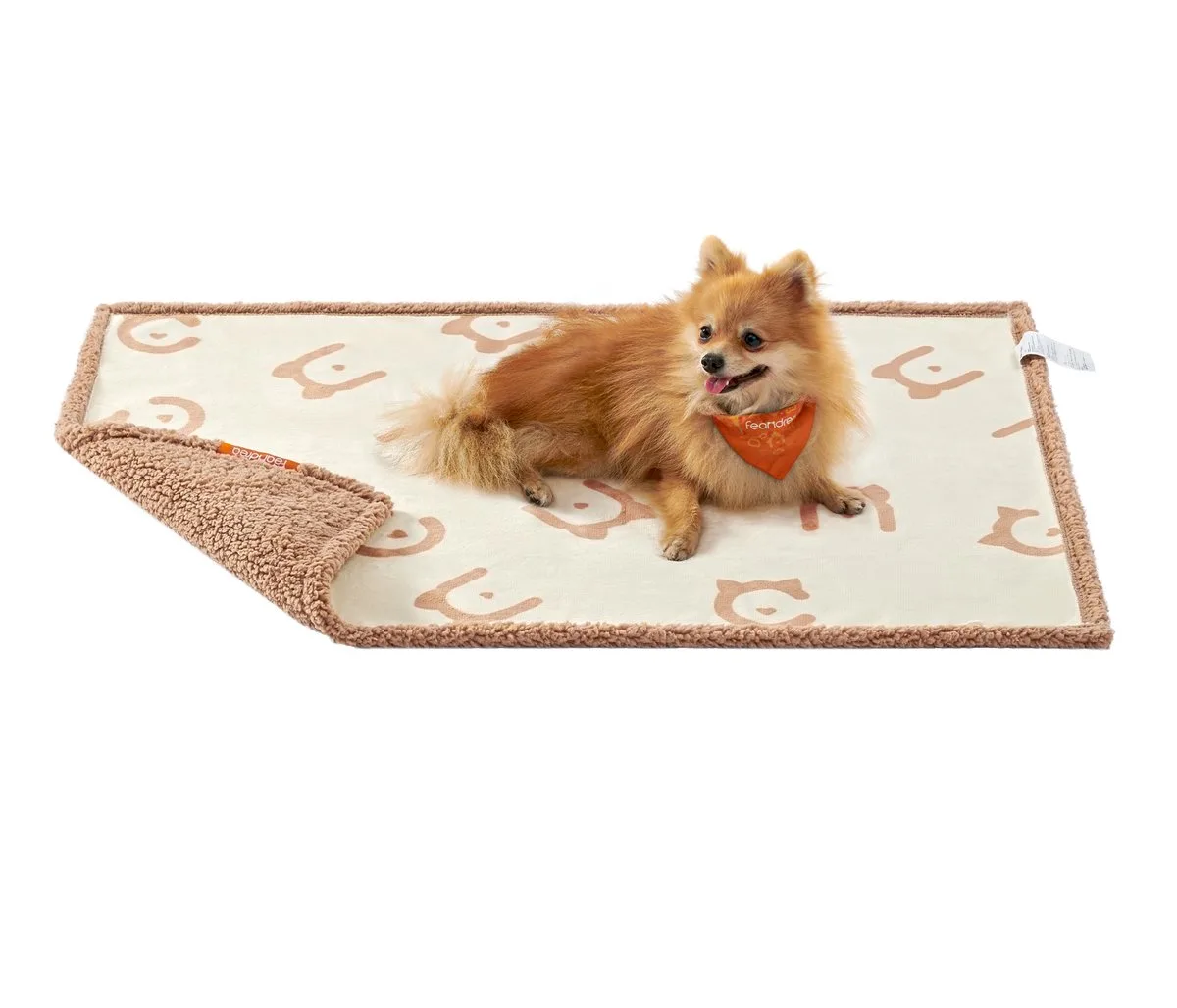 Hondendeken - Waterdichte Hondendeken - Wasbaar - Dubbelzijdig Gebruik - Bankbescherming by Feandrea in Beige – product photo