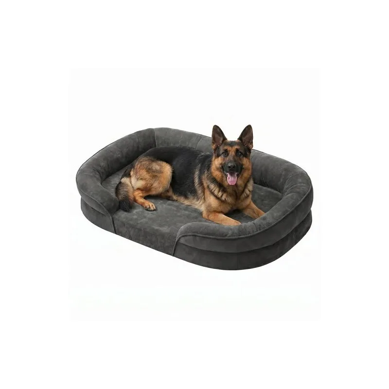 Hundebett, Hundekissen, abnehmbarer, waschbarer Bezug, rutschfest M-XXXL van Feandrea in Regular – productfoto