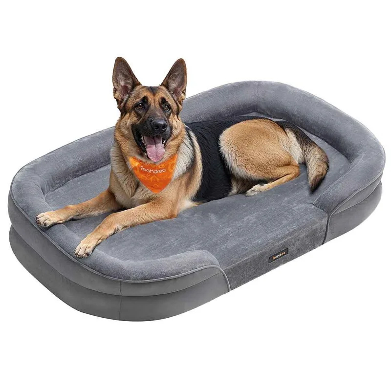 Hundebett, Hundekissen, abnehmbarer, waschbarer Bezug, rutschfest M-XXXL van Feandrea in Regular – productfoto