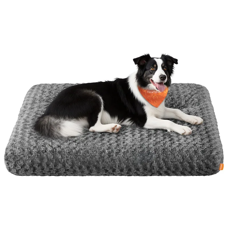 Hundebett, Hundekissen M-XXL,flauschige, Plüsch, waschbar XL från Feandrea i Regular – produktbild