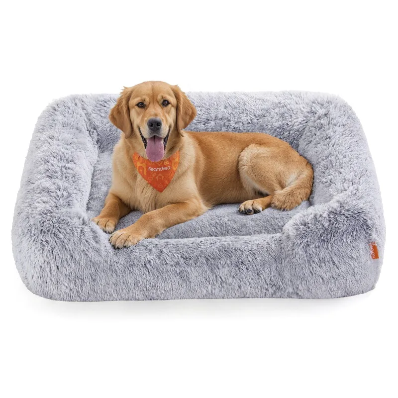 Hundebett M-XL Bezug abnehmbar maschinenwaschbar XL från Feandrea i Regular – produktbild