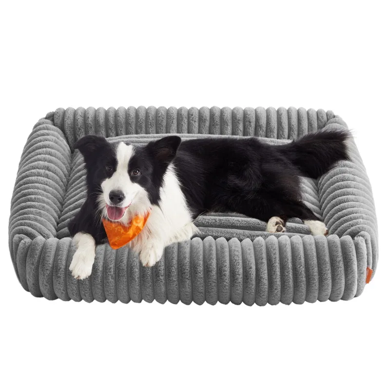 Hundebett orthopädisches Hundekörbchen,Hundekissen waschbar, flauschig från Feandrea i Regular – produktbild