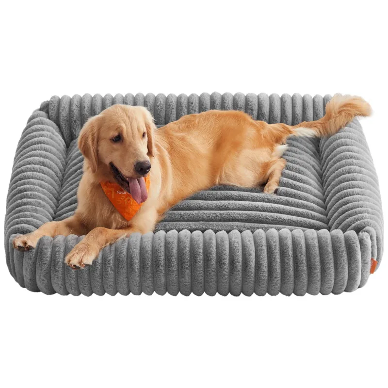 Hundebett orthopädisches Hundekörbchen,Hundekissen waschbar, flauschig van Feandrea in Regular – productfoto