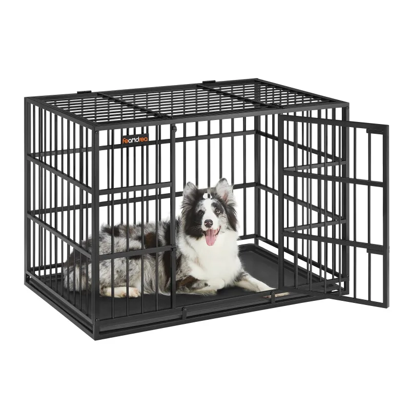 Hundekäfig Hundebox für mittelgroße und große Hunde 1,07 m, 70 cm, 75 cm de Feandrea en Regular – photo produit