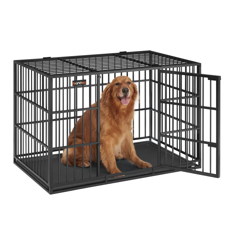 Hundekäfig Hundebox für mittelgroße und große Hunde 1,22 m, 75 cm, 80 cm de Feandrea en Regular – photo produit