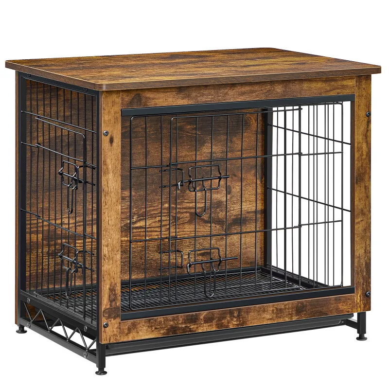 Hundekäfig Möbel hochbelastbar braun von Feandrea in Regular – Produktfoto