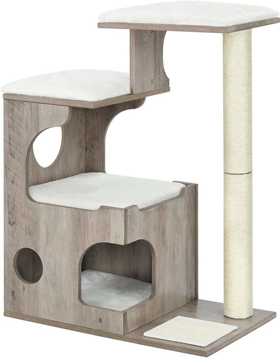 Kattenboom – Met grot – Grijs de Feandrea en Blanc – photo produit