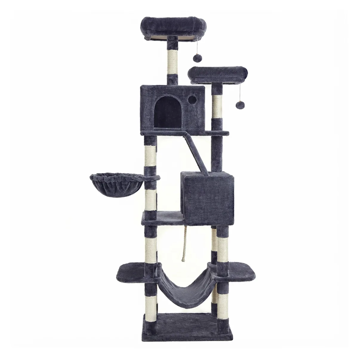 Krabpaal 206cm donkergrijs van Feandrea – productfoto