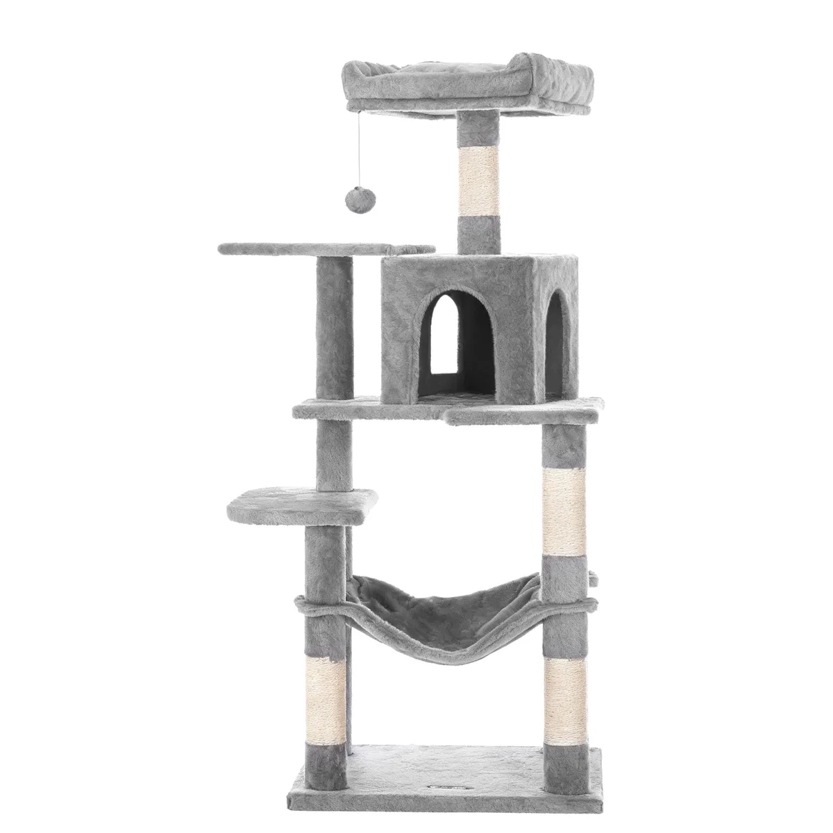 Krabpaal, Lichtgrijs L55x B45x H143cm by Feandrea – product photo