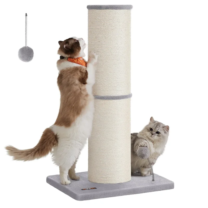 Kratzbaum Kratzsäule, 85 cm hoch, 7/13/17 cm Dicker Sisalstamm, für alle Katzene 17 cm, 17 cm, 85 cm de Feandrea en Regular – photo produit