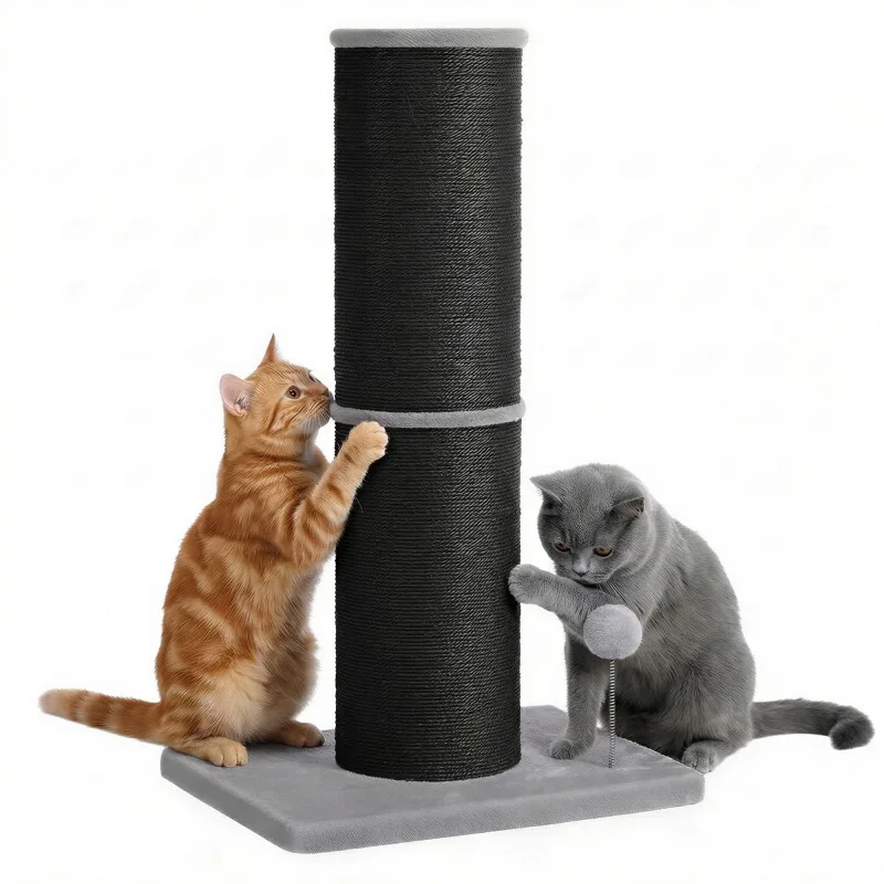 Kratzbaum Kratzsäule, 85 cm hoch, 7/13/17 cm Dicker Sisalstamm, für alle Katzen från Feandrea i Regular – produktbild