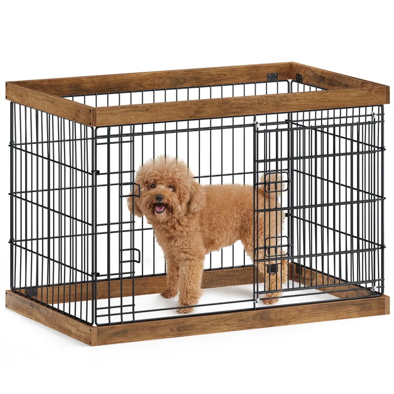 L-XXL Welpenauslauf Stahl-Gitter 92,5 cm, 57,5 cm, 64 cm van Feandrea in Regular – productfoto